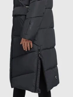 Khujo Wintermantels Wintermantel Elvita Dames Donkerblauw -Kleding Verkoop 570d32246a9c08c9fb5344ba4611fb0a