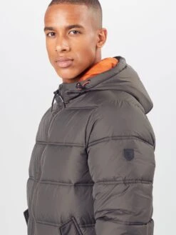 Indicode Jeans Winterjassen Regular Fit Winterjas Adrian Heren Antraciet -Kleding Verkoop 57393d330243921608d6fef63289aaad