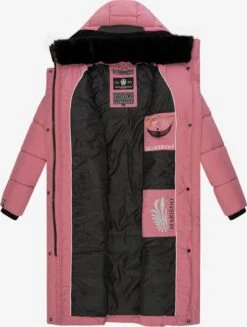 Marikoo Wintermantels Wintermantel Dames Roze -Kleding Verkoop 58fc6c27cf289e85e3a0634d202e5e43