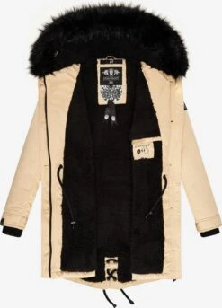 Navahoo Parkas Winterparka Luluna Dames Beige -Kleding Verkoop 59283890483448ac0ebda042541ff143