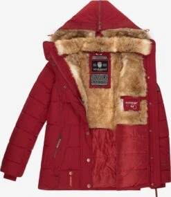 Marikoo Winterjassen Winterjas Nekoo Dames Rood -Kleding Verkoop 5cd77503a3dc2b87c21e3065cd7fcfa0