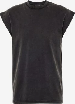 DRYKORN Tanktops Shirt FRILI Heren Antraciet