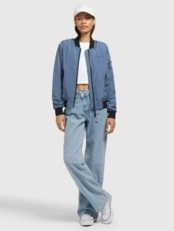 Khujo Tussenjassen Tussenjas Stence2 Dames Blauw -Kleding Verkoop 5de29641214c1c9b5bbce0e679cacd2e