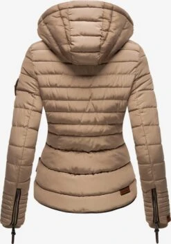 Marikoo Winterjassen Winterjas Amber Dames Beige -Kleding Verkoop 6180aec0a366903ec13e62903d5a7544