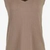 HELMIDGE Mouwloze Shirts Top Dames Beige -Kleding Verkoop 61e23398c4f56d05c878f3aa6111a0a9