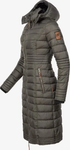 Navahoo Wintermantels Wintermantel Umay Dames Aardetinten -Kleding Verkoop 633d05c995342aa22fcbff5e027b84b2