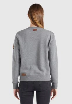 Khujo Sweatshirts Sweatshirt Lisel Dames Grijs -Kleding Verkoop 64da31f72ed886a03841f827d905f281