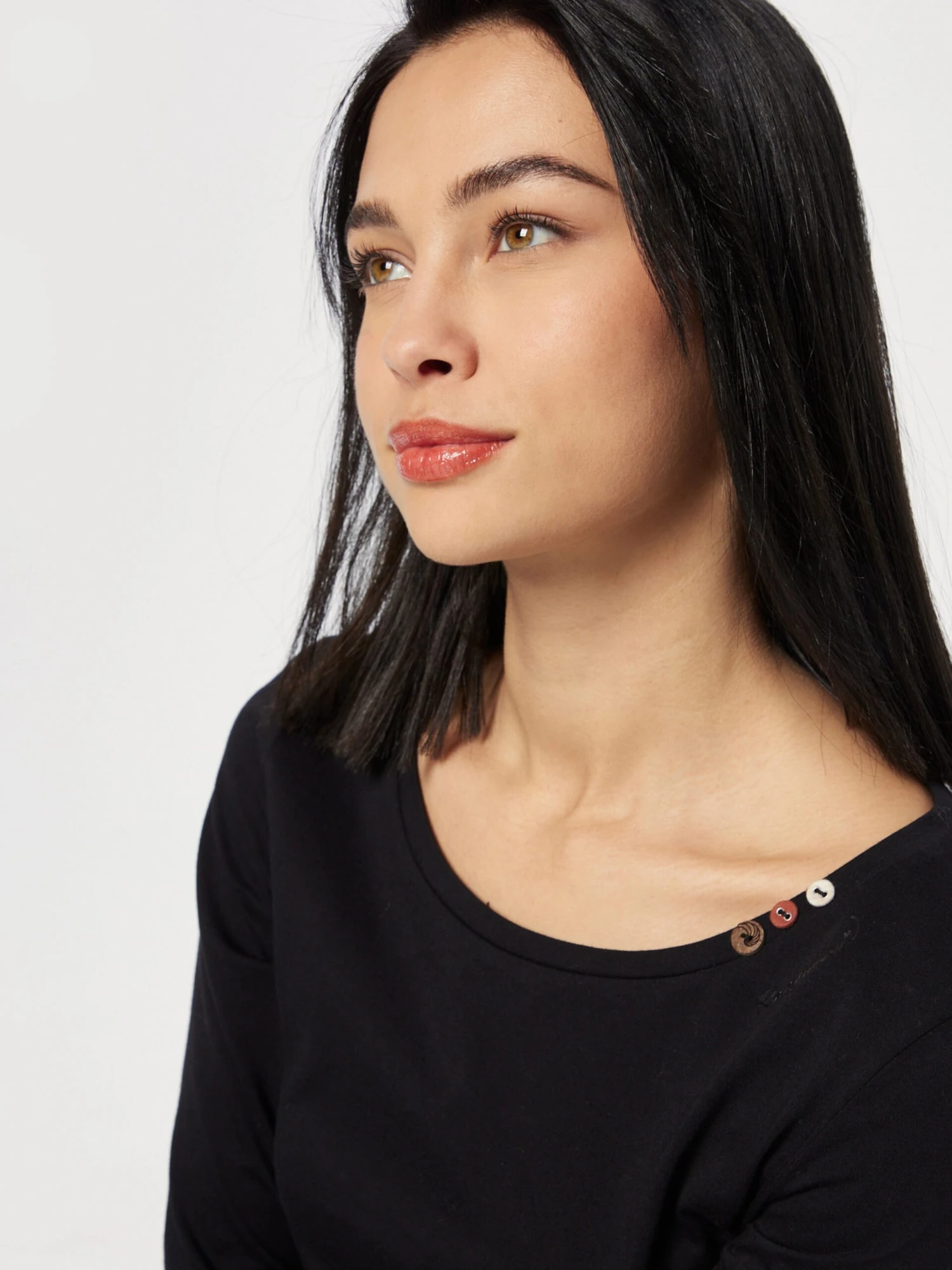 Ragwear Longsleeves Shirt Florah Dames Zwart 4 Ragwear Longsleeves Shirt Florah Dames Zwart - Image 2