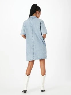 Mustang Blousejurken Blousejurk Perry Dames Blauw -Kleding Verkoop 6df231a8643a416e32371ee7ff9ae9f1