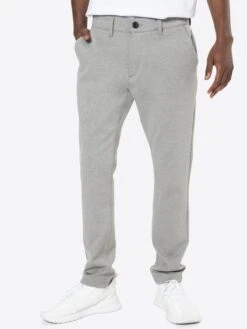 Denim Project Chinos Slimfit Chino Ponte Roma Heren Grijs Gemêleerd -Kleding Verkoop 6df682a0da8faec35d43687ed589398b