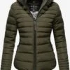 Marikoo Winterjassen Winterjas Amber Dames Olijfgroen -Kleding Verkoop 6ee0e20ae819968a9e848a85603fe918