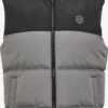 Threadbare Bodywarmers Bodywarmer Gilet Lethame Heren Zwart -Kleding Verkoop 7401e3b09af2646e94743e8e1c44a238