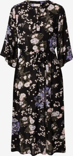 Kaffe Blousejurken Blousejurk Ekua Dames Zwart