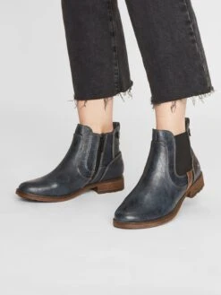 Mustang Enkellaarsjes Chelsea Boots Dames Navy -Kleding Verkoop 7b53bf11165fccffd965890d032c5da5