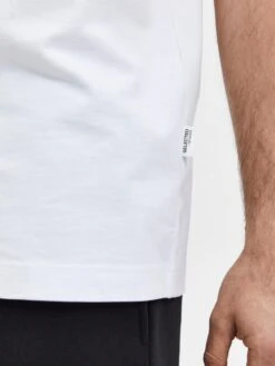 Selected Homme T-shirts Shirt TRUMAN Heren Wit -Kleding Verkoop 7c17906a6c1d694e1d24758fe5905ce7