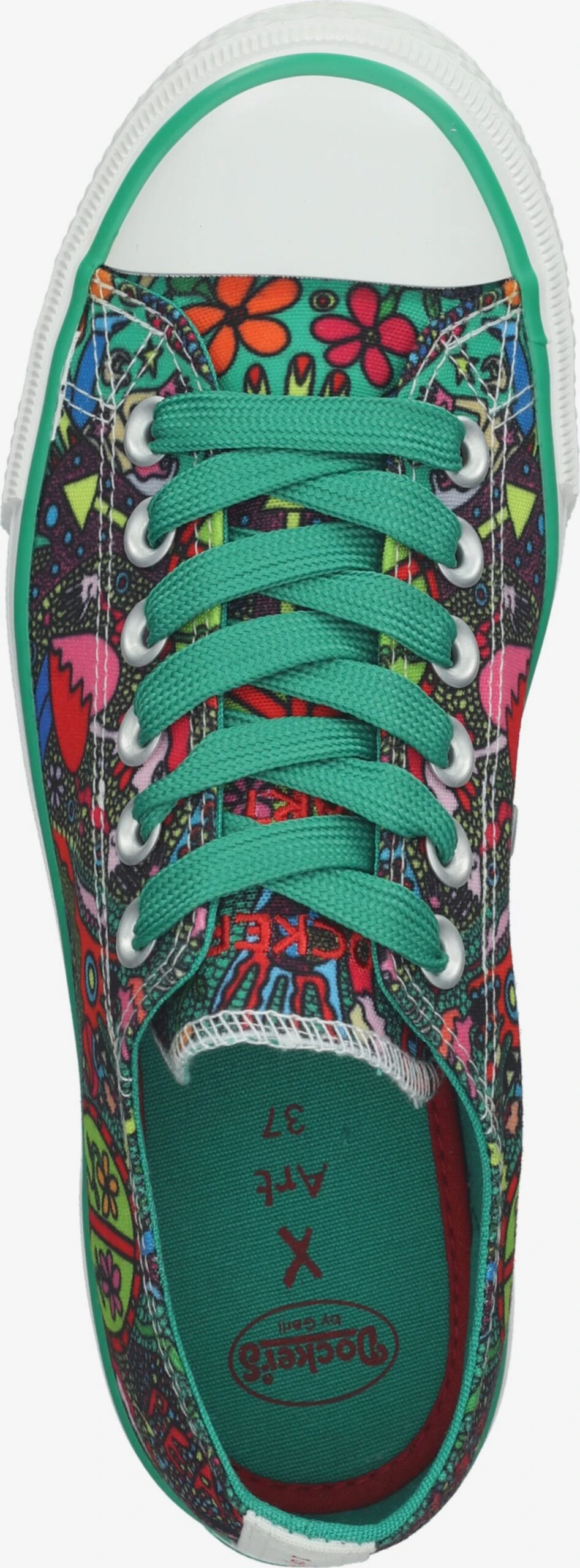 Dockers By Gerli Casual Sneakers Sneakers Laag Dames Groen / Lichtgroen 8 Dockers By Gerli Casual Sneakers Sneakers Laag Dames Groen / Lichtgroen - Image 6