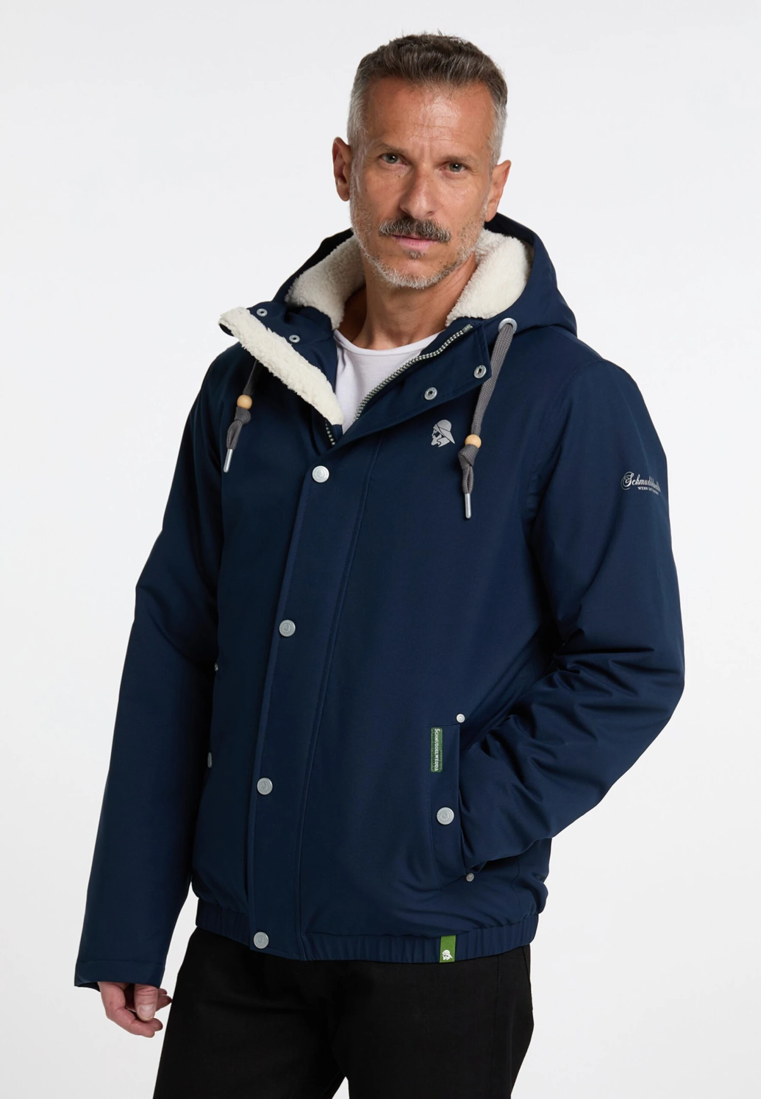 Schmuddelwedda Winterjassen Winterjas Heren Marine 4 Schmuddelwedda Winterjassen Winterjas Heren Marine - Image 2