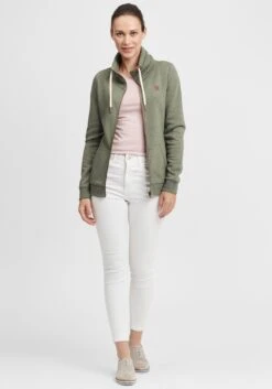 OXMO Sweatvesten Sweatvest Vicky Dames Groen -Kleding Verkoop 80faccbfe48cc76b007603a67df83e7e