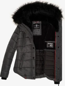 Marikoo Winterjassen Winterjas Lotusblüte Dames Aardetinten -Kleding Verkoop 8299833bcf55893aaf20b01190b9fd7e