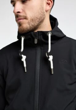 ICEBOUND Softshell Jassen Functionele Jas Heren Zwart -Kleding Verkoop 84fb1198be4ebab37e10cf6b38794895
