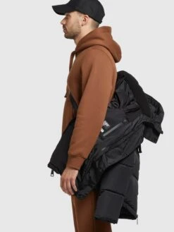 Khujo Winterjassen Winterjas Jedi Heren Zwart -Kleding Verkoop 8a95b39ee26ca68bea4bbfa7972c86ce