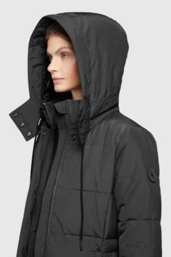 Khujo Wintermantels Wintermantel Cliv Dames Zwart -Kleding Verkoop 8b39a0852b9989a5a880192b042b362a