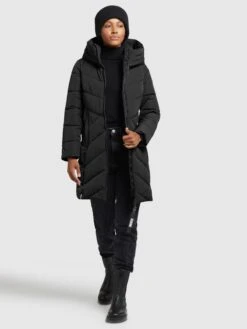 Khujo Wintermantels Wintermantel Formin Dames Zwart -Kleding Verkoop 8bd0a2f80b076537c56c40b4aa7a31e0