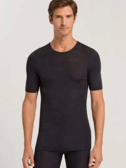 HANRO Shirts Basislaag Heren Antraciet 10 HANRO Shirts Basislaag Heren Antraciet -Kleding Verkoop 91714eca4719a3b03374f3a6df6113bf