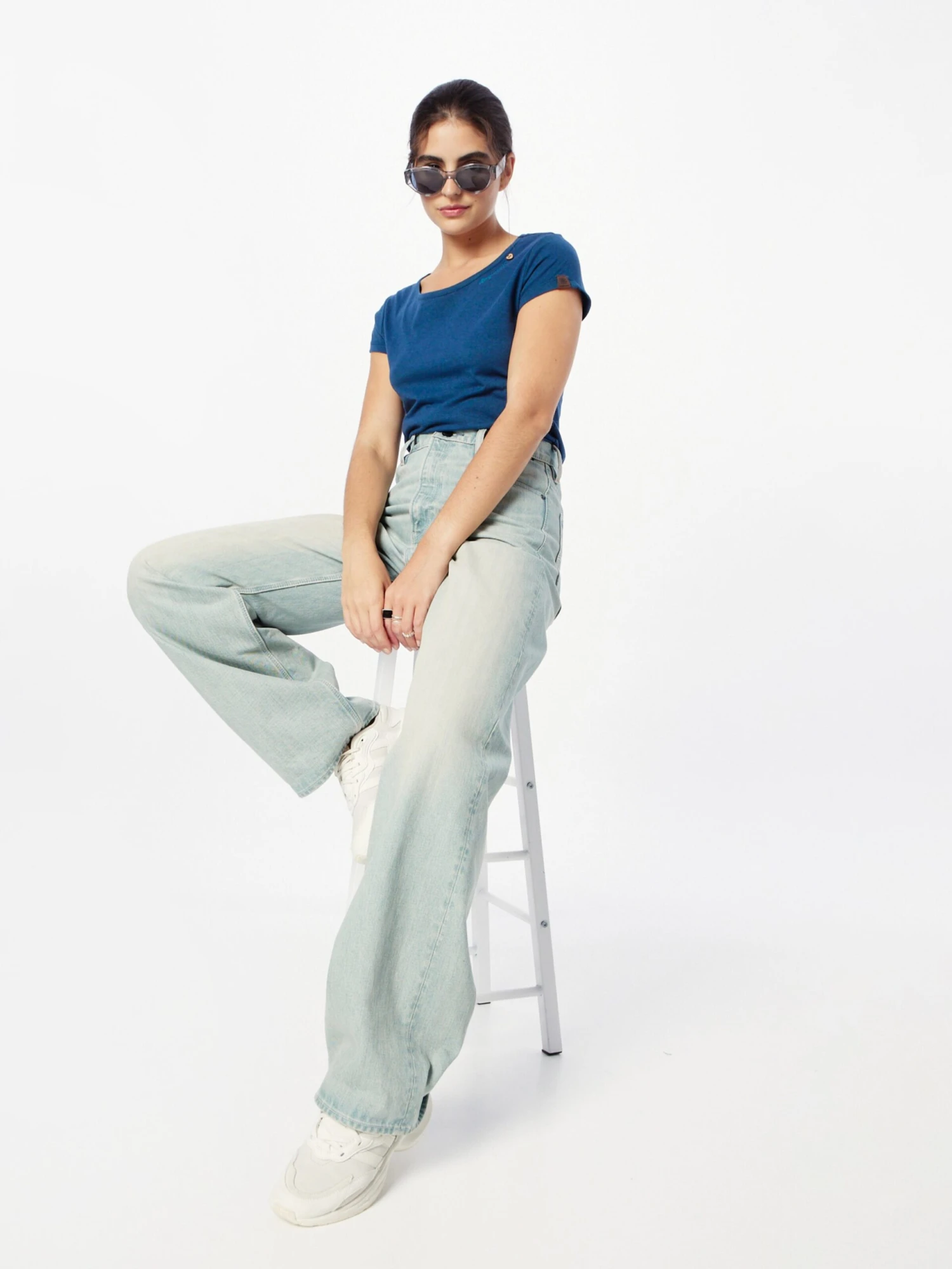 Ragwear T-shirts Shirt MINTT Dames Blauw / Aqua 7 Ragwear T-shirts Shirt MINTT Dames Blauw / Aqua - Image 5