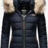 Marikoo Winterjassen Winterjas Dames Navy -Kleding Verkoop 9372539a2b3443c0fb07d8ee08078bc7