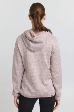 OXMO Outdoor Jassen Fleece Jas Pebbles Dames Roze -Kleding Verkoop 93c094ee8f19bdaa6d334cf109ec77de