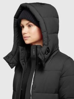 Khujo Wintermantels Wintermantel EMORIA MATT Dames Zwart -Kleding Verkoop 97bc7212f7163d7b9bd1d5b9e2ee03ce