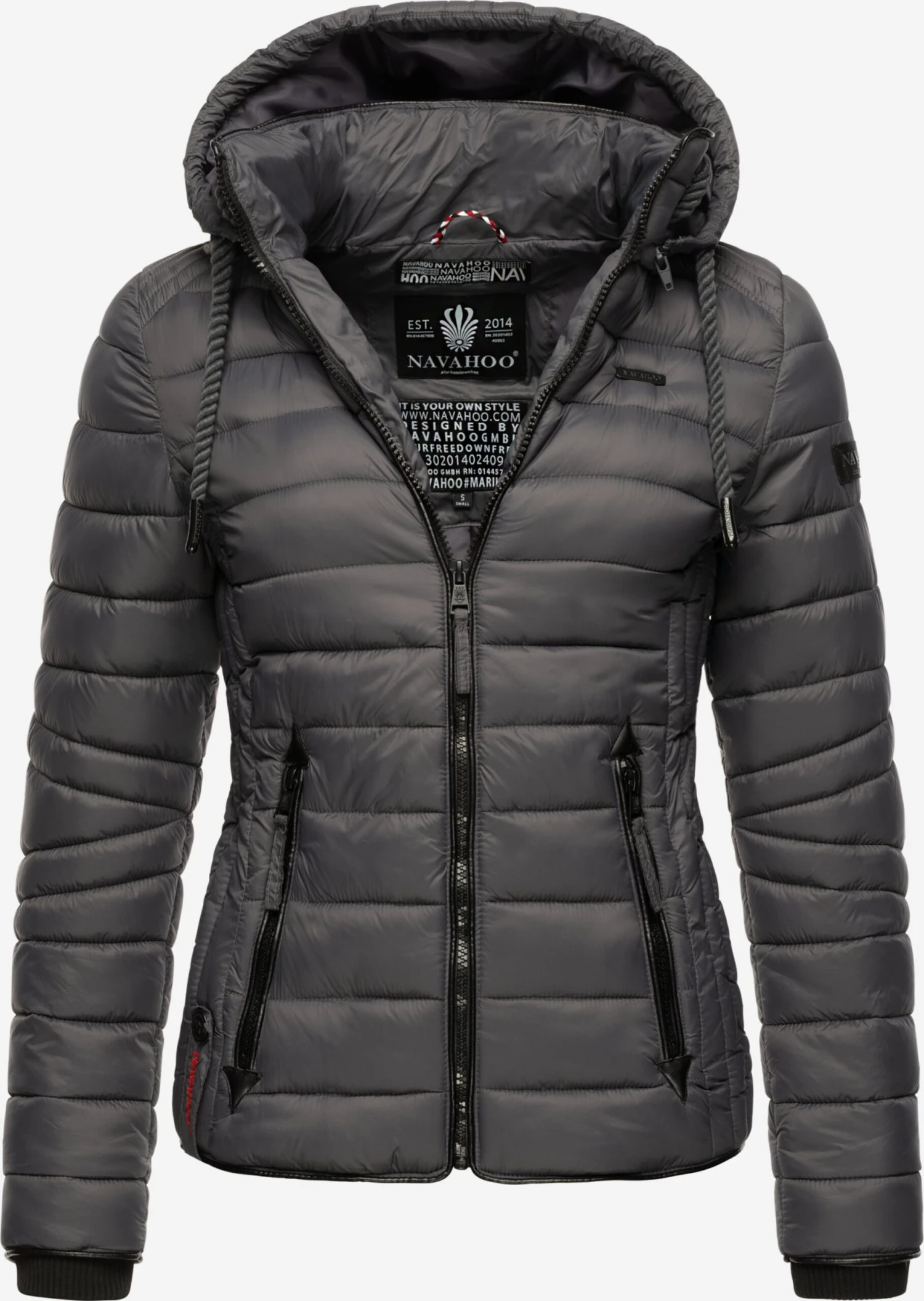 Navahoo Tussenjassen Tussenjas Lulana Dames Grijs 3 Navahoo Tussenjassen Tussenjas Lulana Dames Grijs