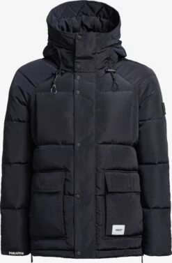 Khujo Winterjassen Winterjas Jedi Heren Donkerblauw