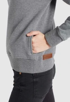 Khujo Sweatshirts Sweatshirt Lisel Dames Grijs -Kleding Verkoop 9fb5d5690cc4584d98565f4332cf3f0b