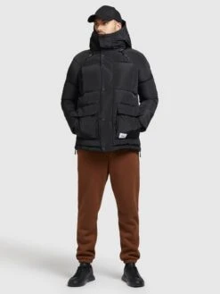 Khujo Winterjassen Winterjas Jedi Heren Zwart -Kleding Verkoop a17481f65f5f8b3daa18cf4f6b43abe4