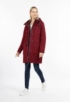 Schmuddelwedda Duffelcoats Tussenmantel Dames Merlot -Kleding Verkoop a3252b7cca92528fa9c9246ebc03ca53