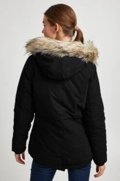 OXMO Winterjassen Winterjas LONA Dames Zwart -Kleding Verkoop a4ad04b94441a9765c45992add3e24fd