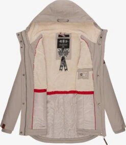 Marikoo Winterjassen Winterjas Bikoo Dames Lichtbeige -Kleding Verkoop a7186cdc49c7feca6a7a4bc6c1596d20