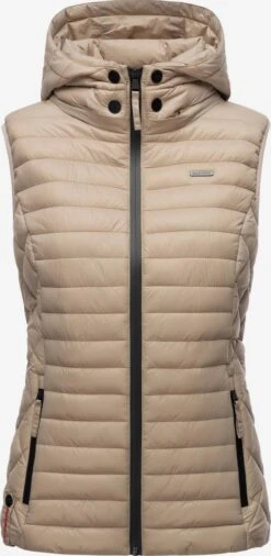 Marikoo Bodywarmers Bodywarmer Hasenpfote Dames Lichtbruin -Kleding Verkoop a9578975924fcdea01669f45cb528789