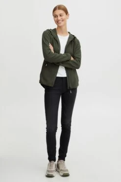 OXMO Outdoor Jassen Fleece Jas FINJA Dames Donkergroen 12 OXMO Outdoor Jassen Fleece Jas FINJA Dames Donkergroen -Kleding Verkoop ab755d375d66e3f770d26f1665f613a4