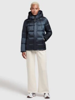 Khujo Winterjassen Winterjas Evona Dames Nachtblauw -Kleding Verkoop acfddd87cc1cdc31e6fa849dd2f48cbb