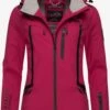 Marikoo Winterjassen Winterjas Dames Rood -Kleding Verkoop ad3d791bd5d491bfb07f1dd2f9eba419