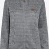 OXMO Outdoor Jassen Fleece Jas Pebbles Dames Grijs -Kleding Verkoop ad99e2c14ac870fb6579f3107b034942