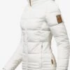 Marikoo Winterjassen Winterjas Sole Dames Wit -Kleding Verkoop ae04d7333f7eb58f58fc30ae3fbce389
