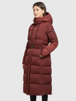 Khujo Wintermantels Wintermantel HAZELLE Dames Roestrood -Kleding Verkoop af3e9d37de7622c71c57fdc3319a4955