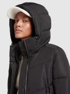 Khujo Wintermantels Wintermantel Limetta Dames Zwart -Kleding Verkoop b0762905c6558415bc65552fd0c8152d