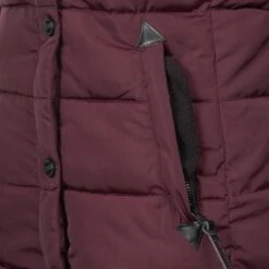 Marikoo Winterjassen Winterjas Lotusblüte Dames Bourgogne -Kleding Verkoop b5836d398b7d3763f6fe6f934049f125