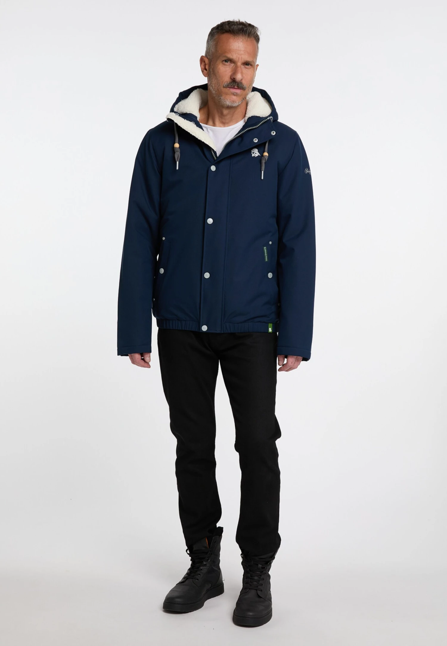 Schmuddelwedda Winterjassen Winterjas Heren Marine 6 Schmuddelwedda Winterjassen Winterjas Heren Marine - Image 4