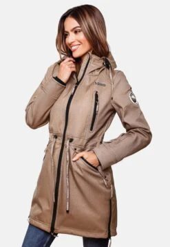Marikoo Parkas Tussenparka Dames Donkerbeige -Kleding Verkoop b7bb44602d30273d9accdb425b9990d6